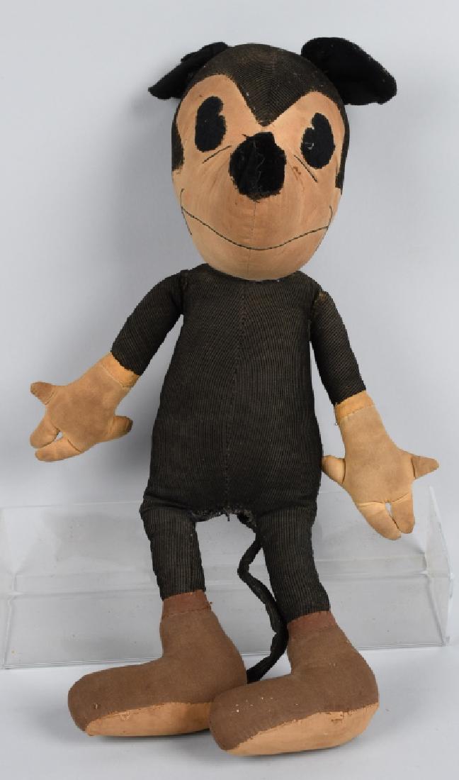 1930's MICKEY MOUSE CLOTH DOLL (1 of 5)