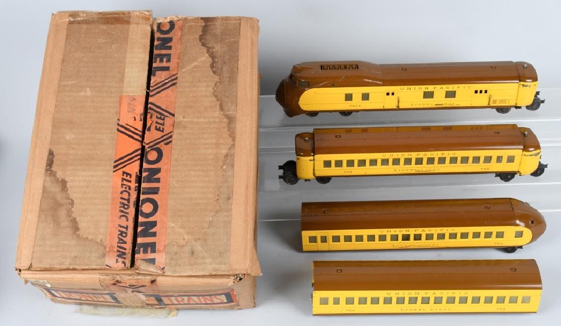 LIONEL PREWAR O GA OUTFIT 751E w/BOX UNION PACIFIC (1 of 8)