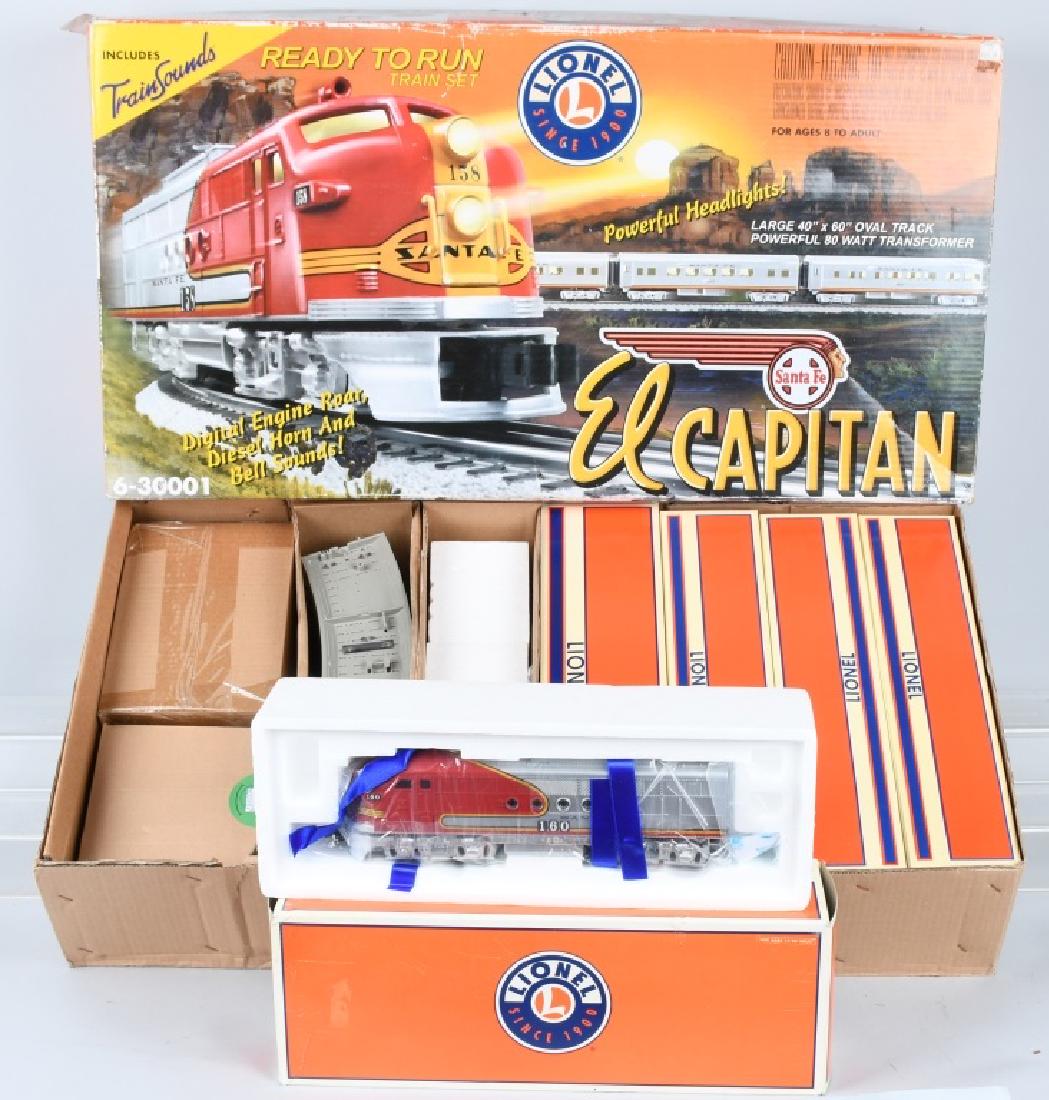 LIONEL 6-30001 EL CAPITAN TRAIN SET w/ BOX (1 of 5)