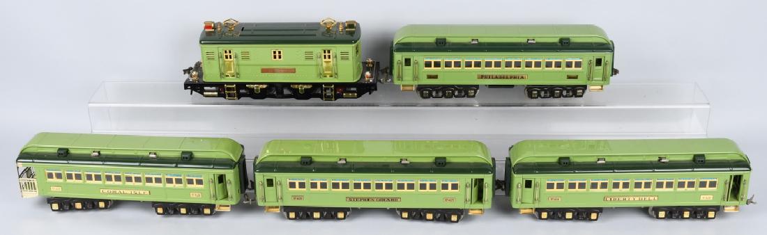 MTH STANDARD GA #9E ENGINE & 4 CARS (1 of 8)