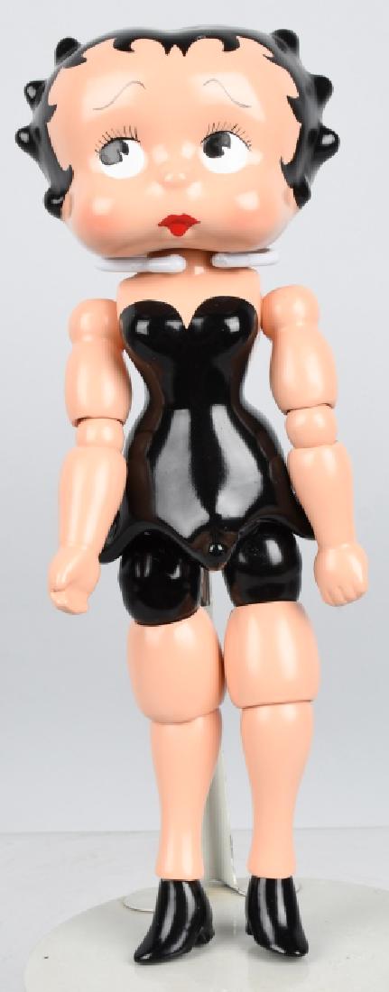 BETTY BOOP WOOD JOINTED DOLL, BLACK DRESS (1 of 4)