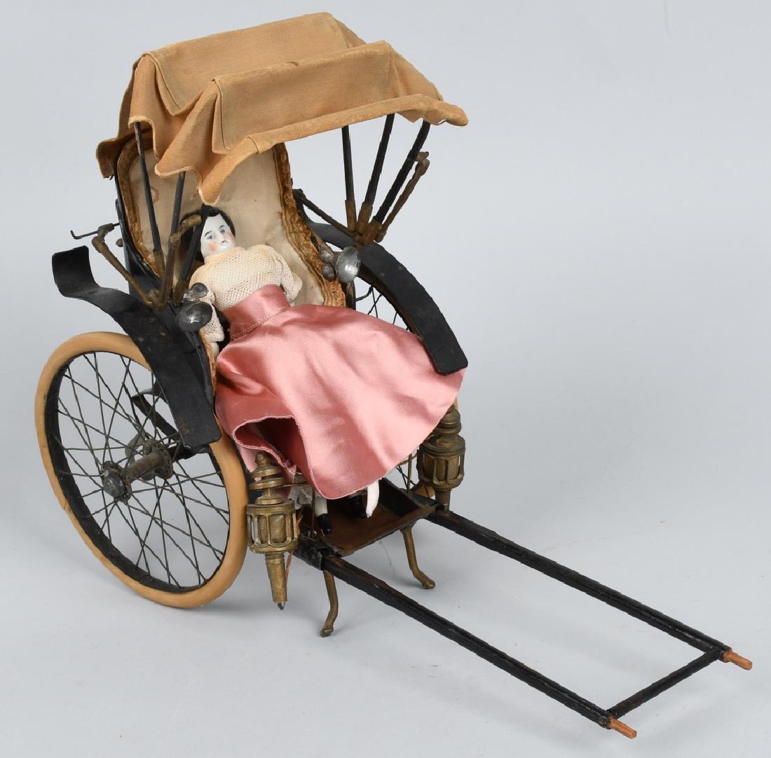 CHINA DOLL in CARRAIGE, VINTAGE (1 of 11)