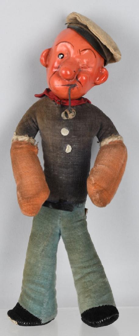DEANS COTH AND COMPOSITION POPEYE DOLL (1 of 5)