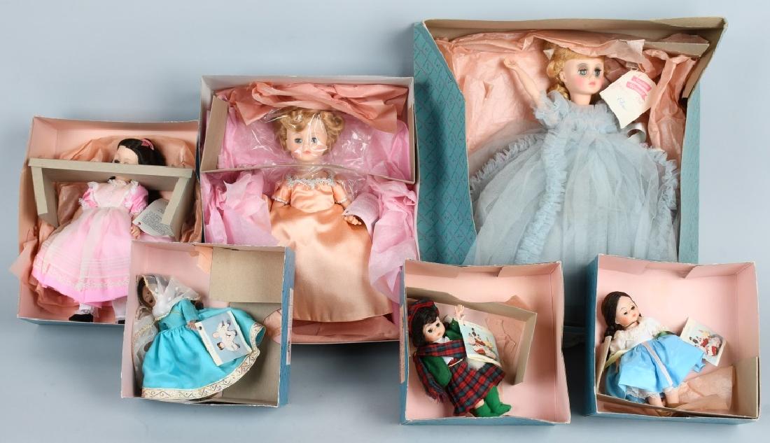 SIX MADAME ALEXANDER DOLLS (1 of 4)