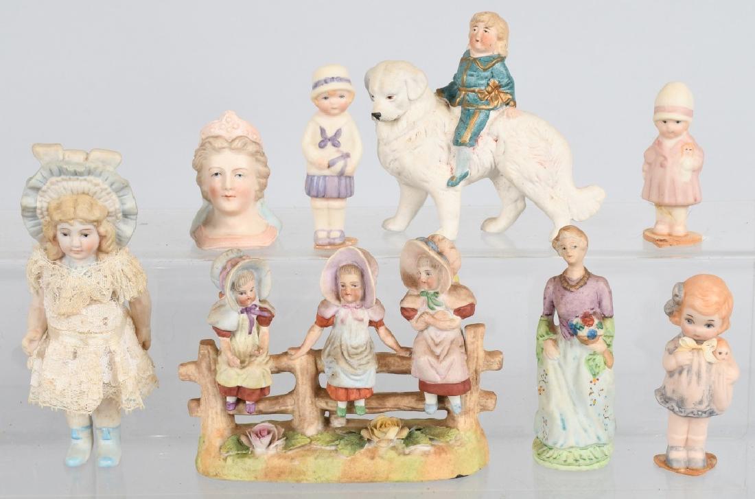 GROUPING OF BISQUE FIGURES (1 of 7)