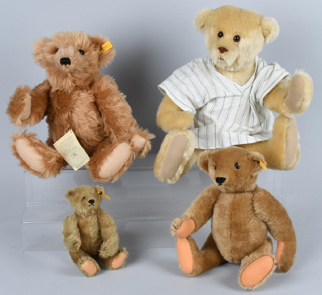 FOUR BEAR THREE STEIFF BEARS AND A FRIEND (1 of 6)