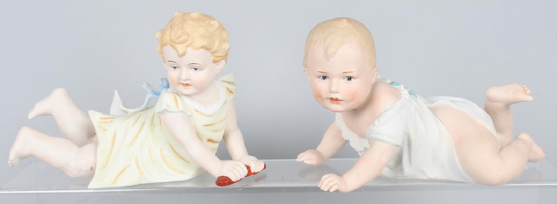 2-HUEBACH BISQUE PIANO BABIES (1 of 7)