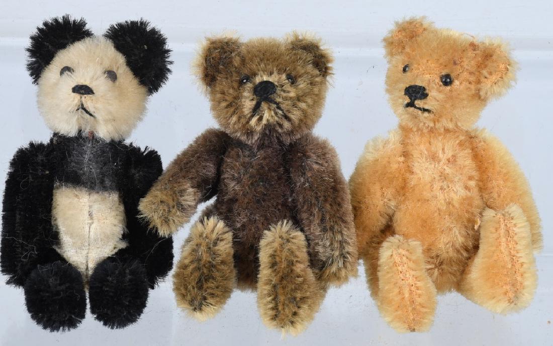 THREE SCHUCO BEARS 1950's (1 of 7)