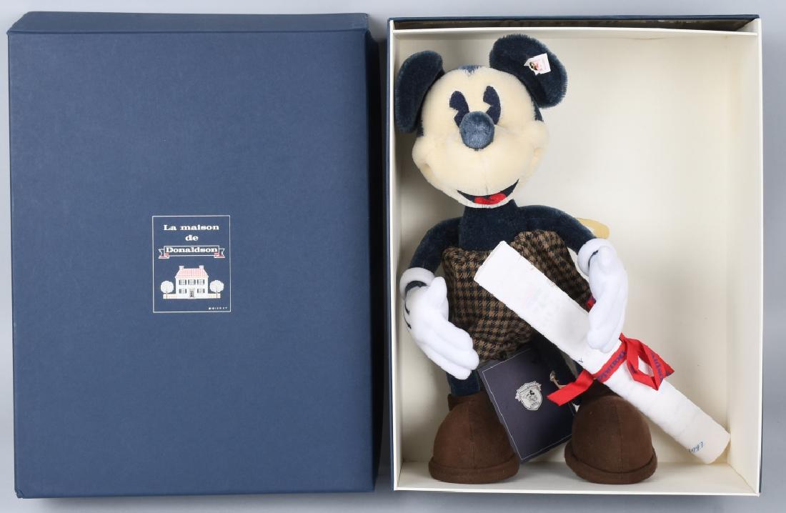 La maison Donaldsonシュタイフ ミッキー Ltd Ed 1997 Walt Disney