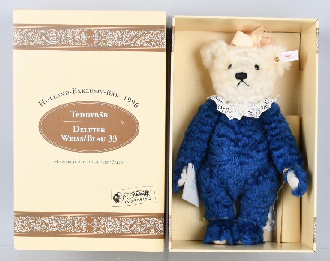 STEIFF HOLLAND EXCLUSIVE BEAR 1996 (1 of 4)