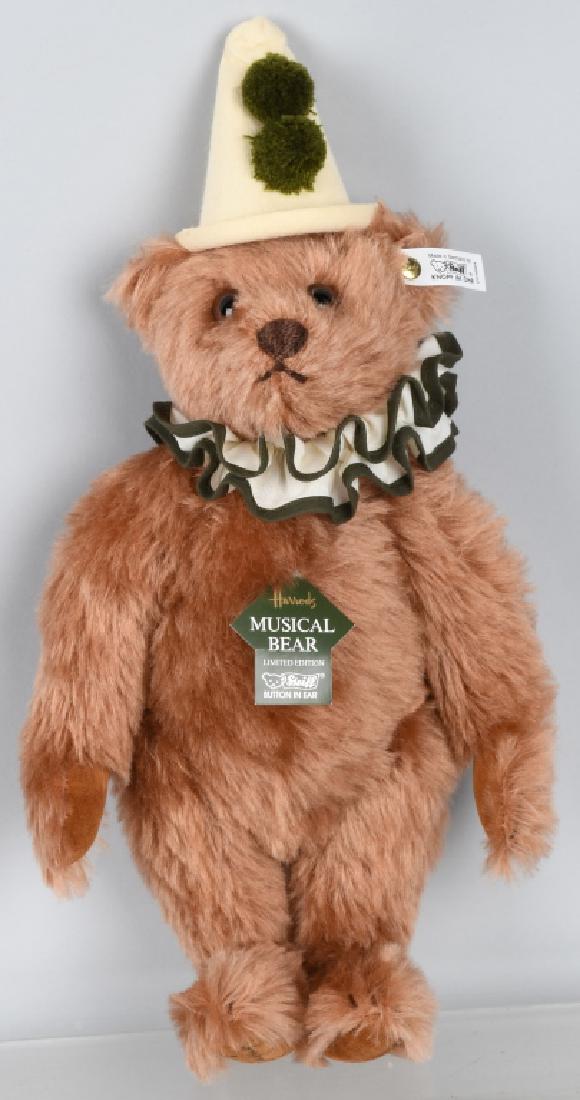 STEIFF HARRODS MUSICAL CLOWN BEAR (1 of 6)
