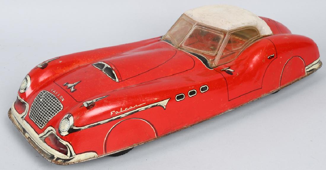 MARX Tin Friction FALCON FUTURISTIC CAR (1 of 4)