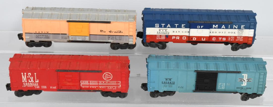 4-LIONEL O GAUGE ROLLING STOCK (1 of 3)