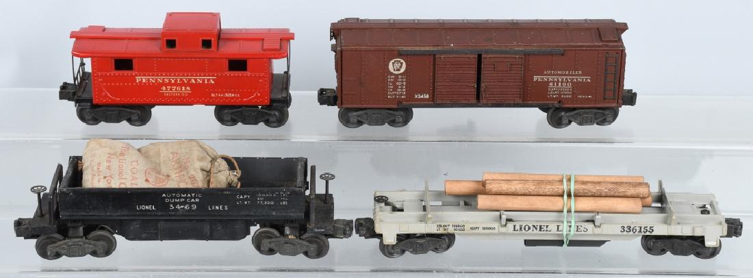 4-LIONEL O GAUGE ROLLING STOCK (1 of 3)
