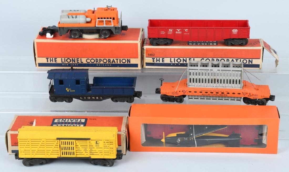 6-LIONEL O GAUGE ROLLING STOCK (1 of 5)