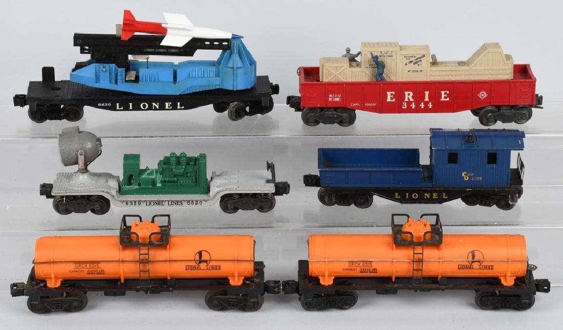 6-LIONEL O GAUGE ROLLING STOCK (1 of 5)