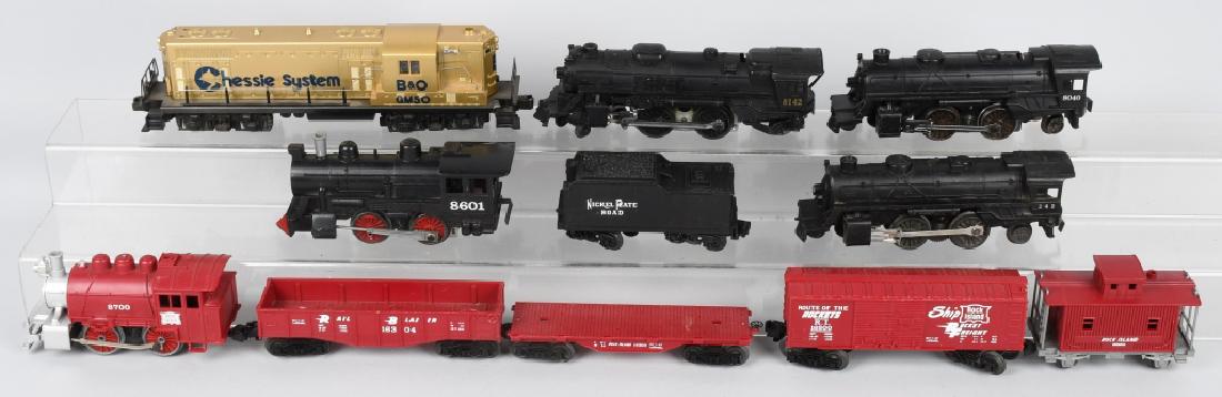 LIONEL ROCK ISLAND SET, ENGINES & MORE (1 of 6)