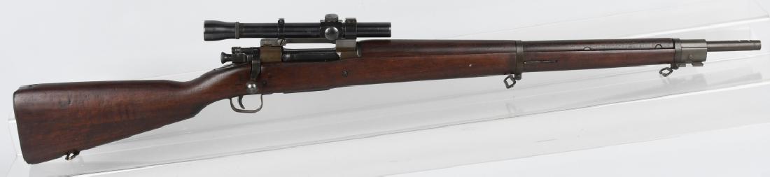 U.S. REMINGTON MODEL 03-A4, .30-06, RIFLE: SN 4992943, 24" barrel with excellent bore. .30-06 caliber. 97% parkerized finish, nice marking and excellent wood stocks. there are faint cartouches on left butt stock, under butt by trigger guard an