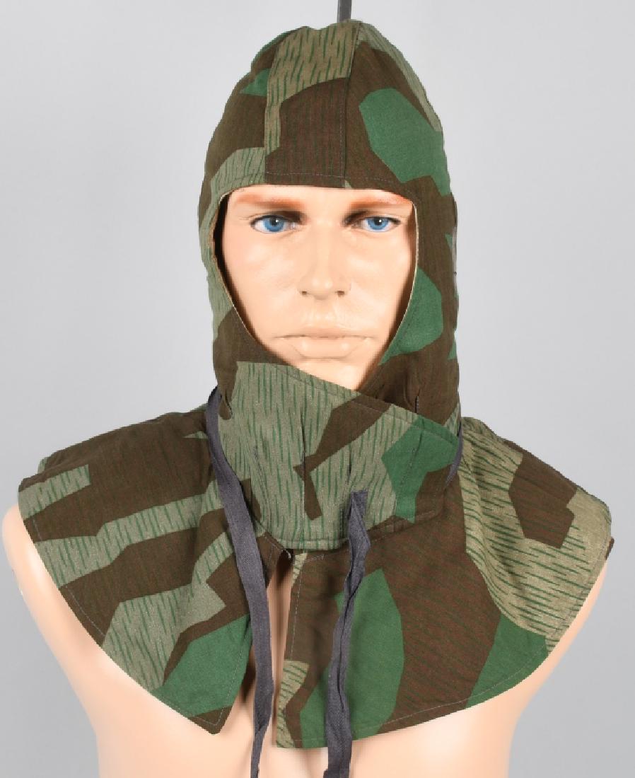 Wwii Nazi German Splinter Pattern Camouflage Hood