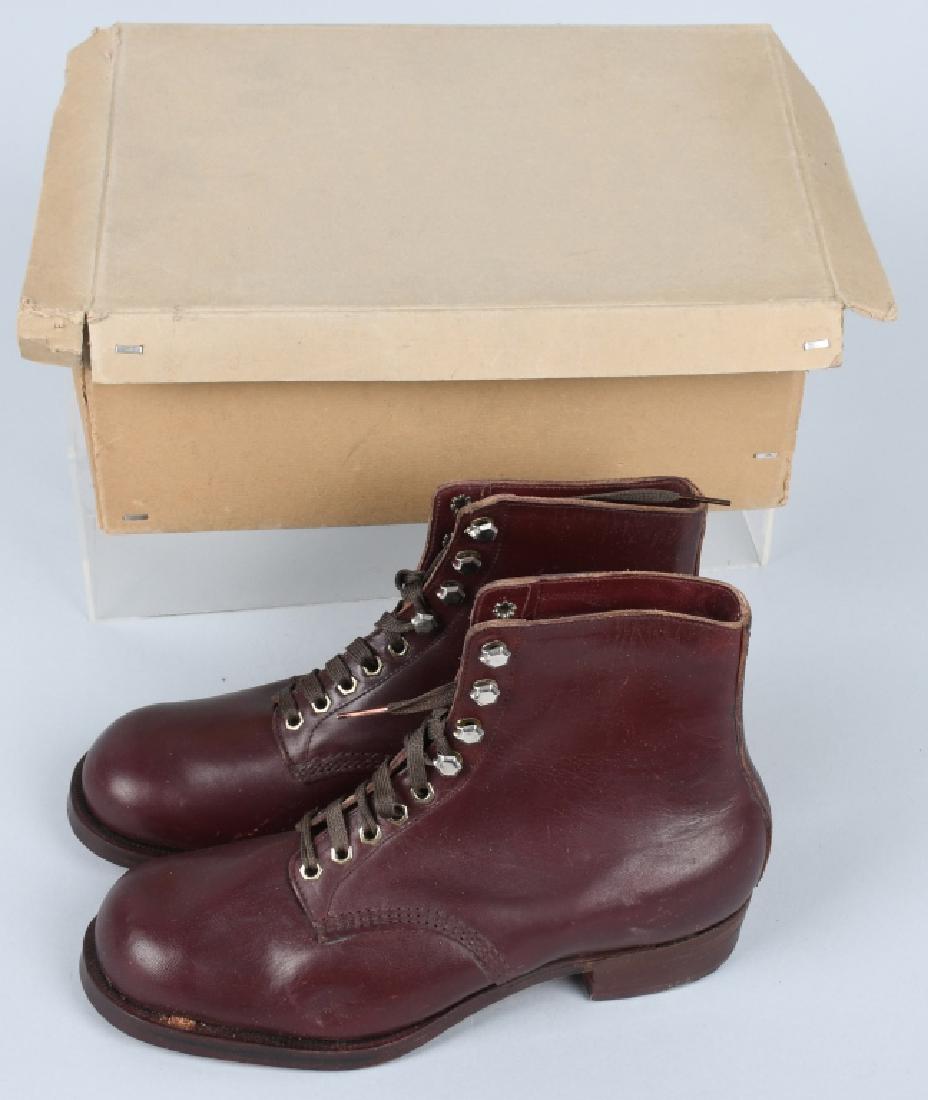 WWII NAZI GERMAN HITLER YOUTH SHOES ORIGINAL BOX