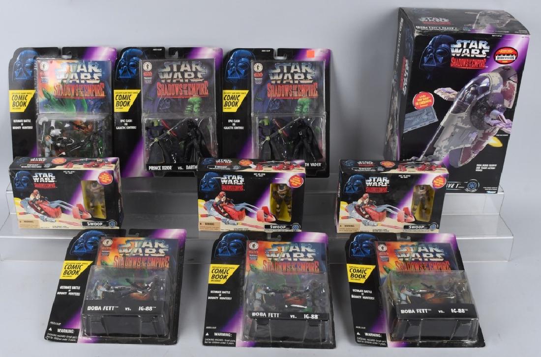 STAR WARS SHADOWS OF THE EMPIRE LOT MIB (1 of 10)