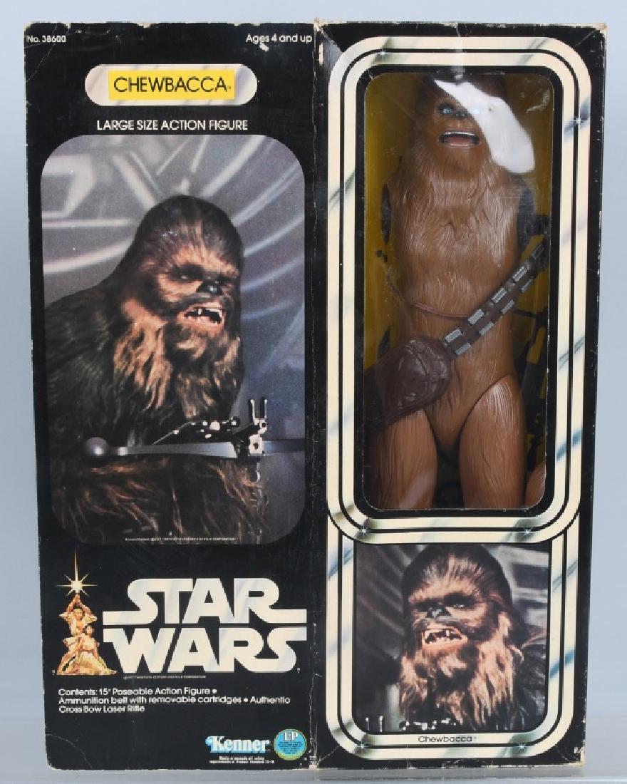15" STAR WARS CHEWBACCA ACTION FIGURE w/ BOX (1 of 8)