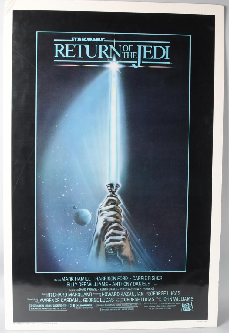 1983 STAR WARS ROTJ MOVIE POSTER (1 of 6)