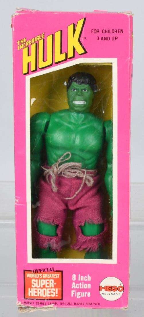 1974 MEGO 8" INCREDIBLE HULK ACTION FIGURE MIB (1 of 6)