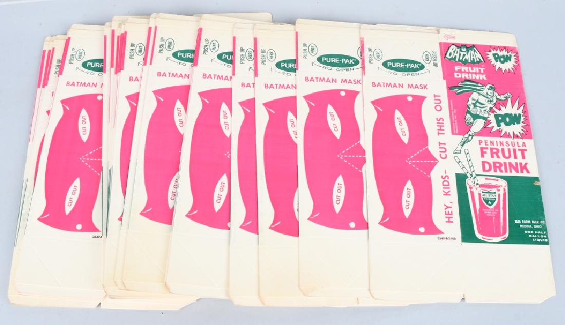 20- BATMAN ALL STAR FRUIT DRINK CARTONS NOS (1 of 2)