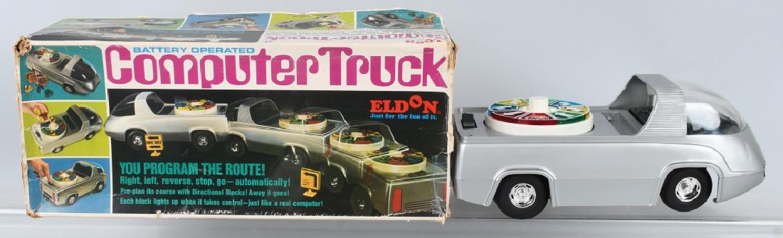 ELDON Battery Op COMPUTER TRUCK w/ BOX (1 of 9)