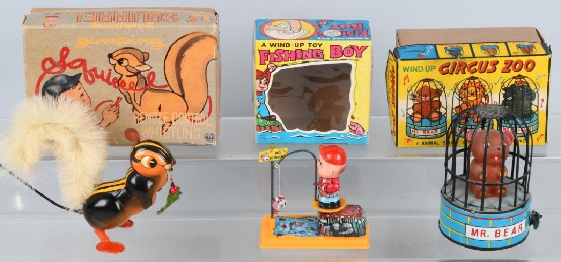 3- VINTAGE JAPANESE WINDUP TOYS w/ BOX (1 of 4)