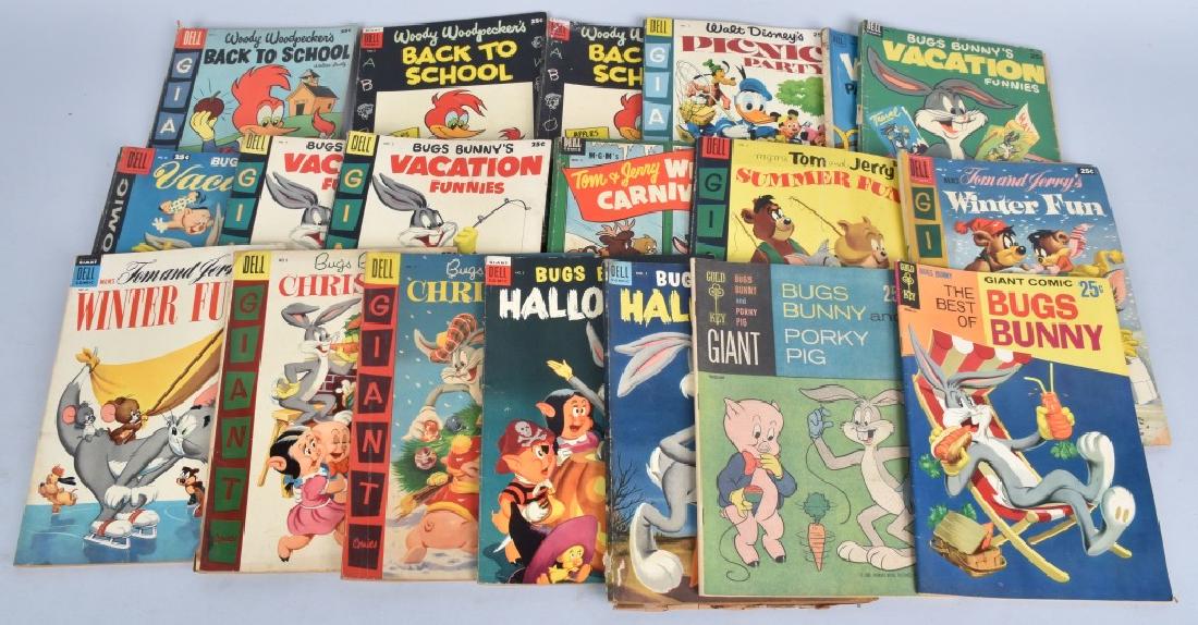 19 MISC DELL GIANT COMICS FROM 1950- 1960s (1 of 3)
