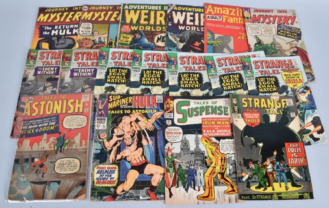 17 MISC EARLY MARVEL COMICS 1950 -1960s (1 of 4)