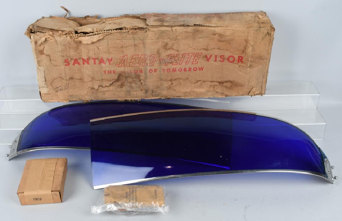 SANTAY AERO-FLITE VISOR BLUE NOS (1 of 4)