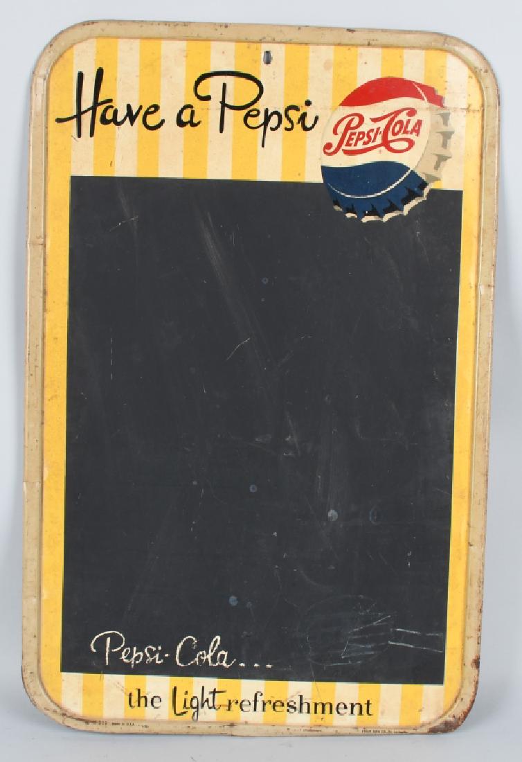 HAVE A PEPSI TIN CHALKBOARD SIGN (1 of 5)