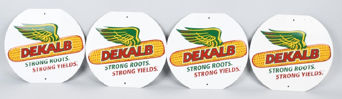 3- DEKALB CORN SEED TIN SIGN (1 of 3)
