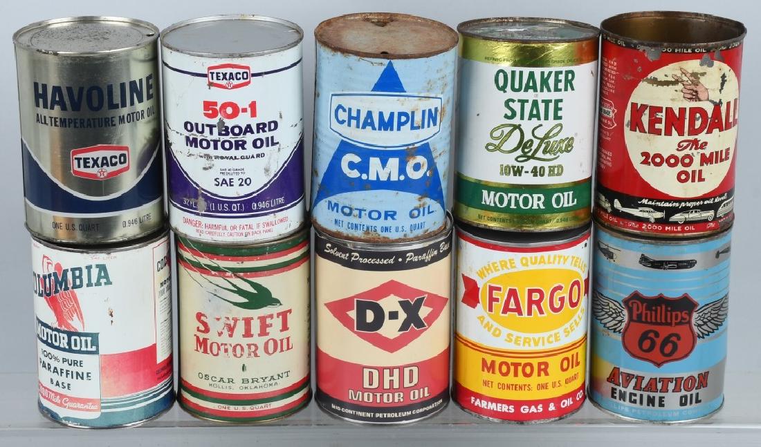 10- 1QUART OIL CANS (1 of 4)