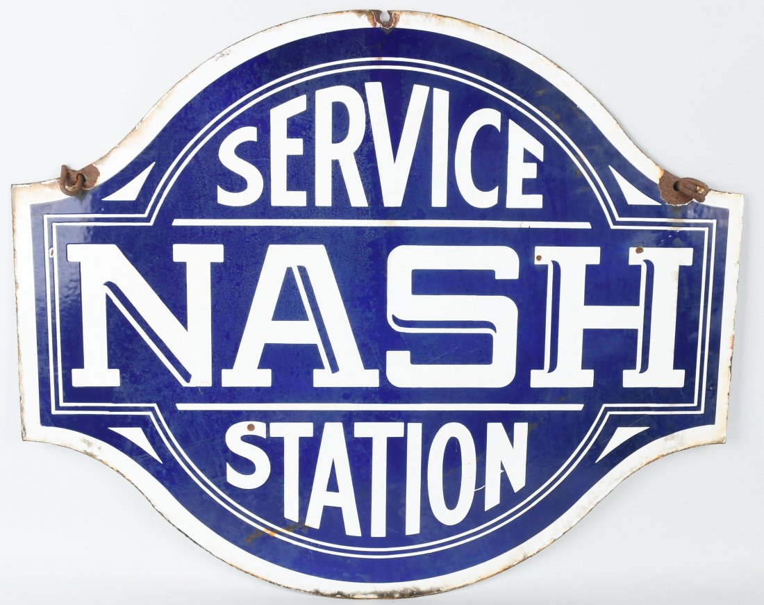 NASH SERVICE STATION DSP DIECUT SIGN (1 of 9)