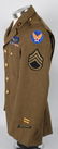 WWII 9TH US ARMY AAF COMBAT CREW JACKET W/ WINGS - 7