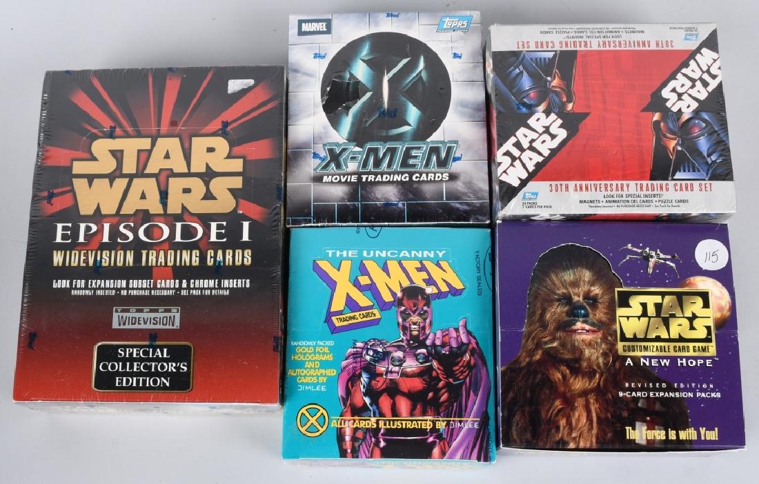 Non Sport Star Wars wax packs & X-Men wax packs (1 of 4)