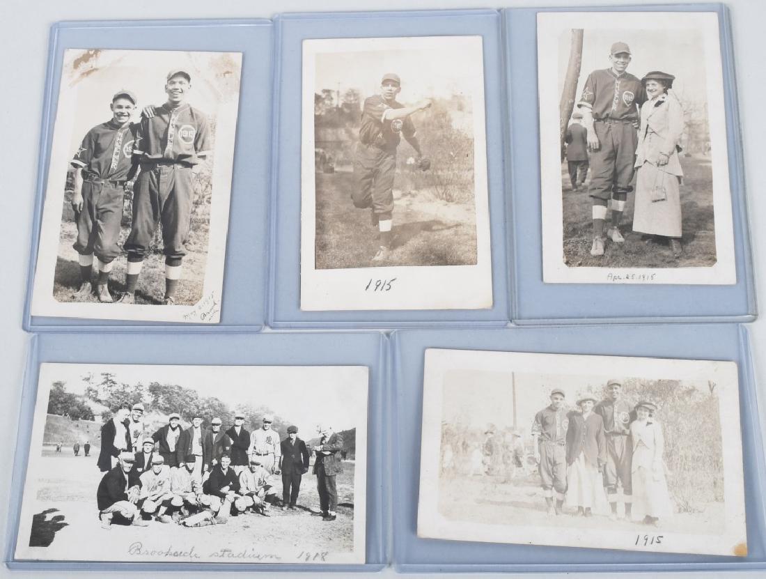 1915 - 1918 CLEVELAND MINOR LEAGUE BASEBALL PHOTOS (1 of 15)