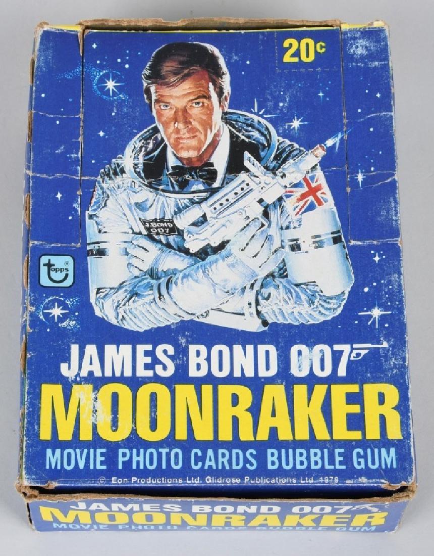 James Bond full sealed wax box 1979 (1 of 4)