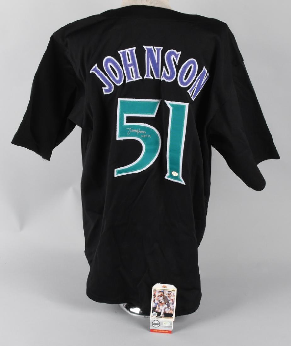 randy johnson signed jersey