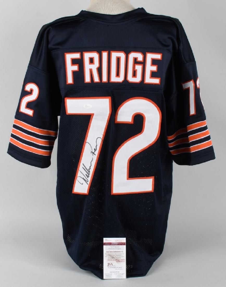 WILLIAM PERRY SIGNED BEARS "FRIDGE" JERSEY JAS (1 of 5)