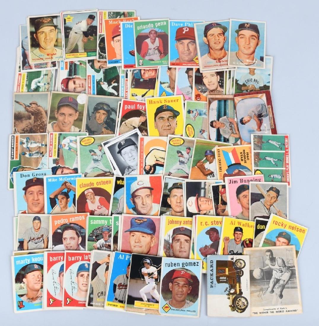 126- 1950s-60s BASEBALL CARDS (1 of 5)