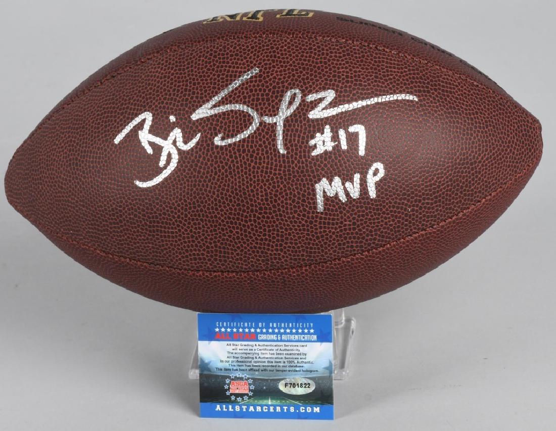 BRIAN SIPE SIGNED NFL FOOTBALL (1 of 5)