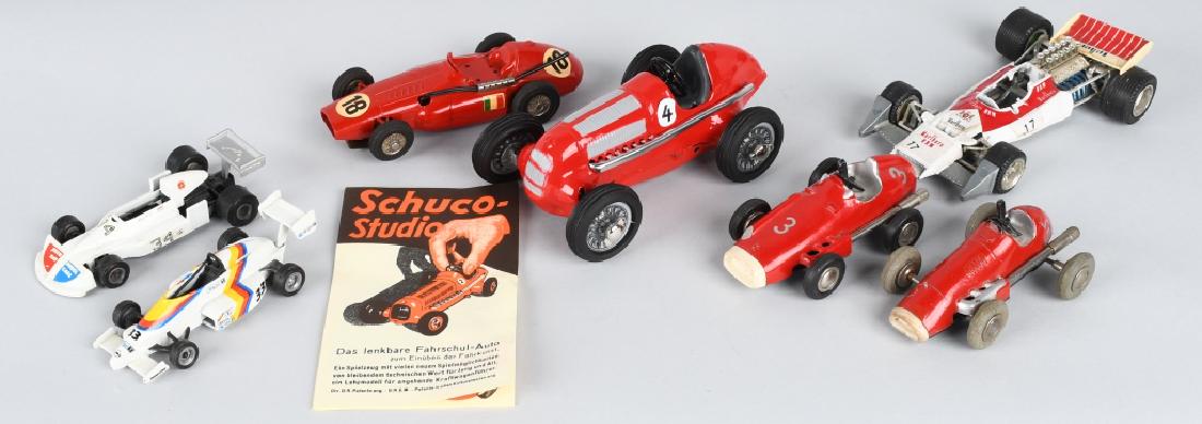 3-SCHUCO TIN windup RACE CARS & MORE (1 of 8)