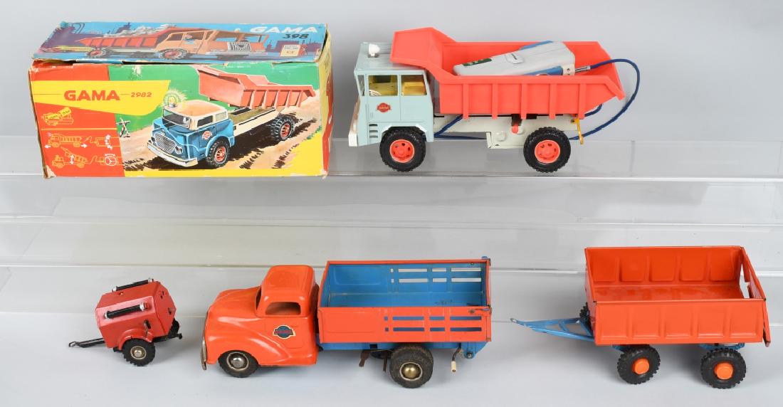 2-GERMAN GAMA TRUCKS, one BOXED (1 of 7)