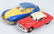 2-VINTAGE CARS, MARX PONTIAC & ROADSTER
