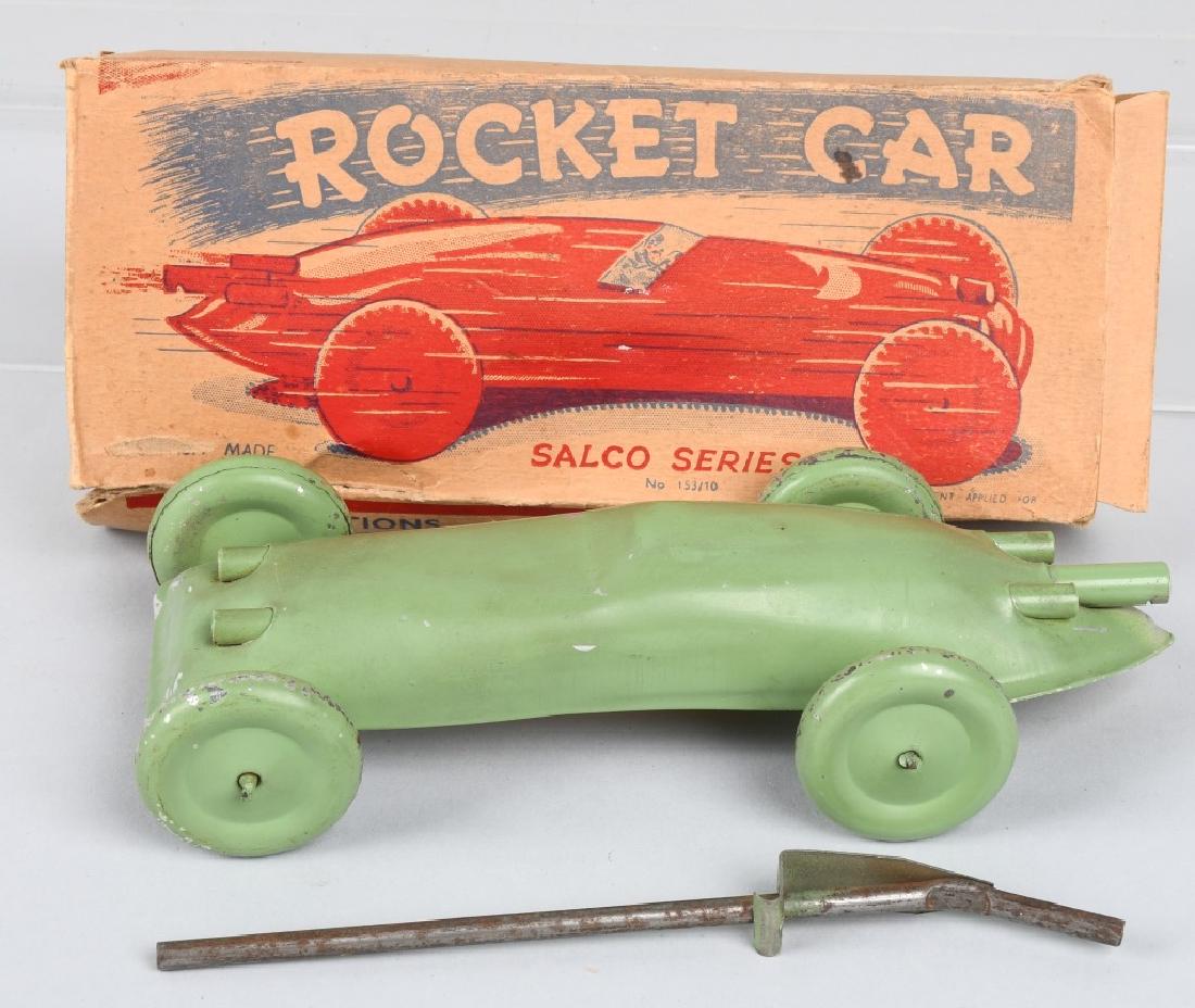 SALCO 1930's ROCKET CAR, BOXED (1 of 6)